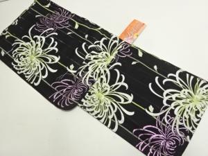 未使用品　菊模様浴衣